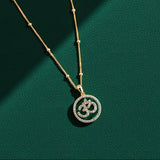 Malachite Om Necklace